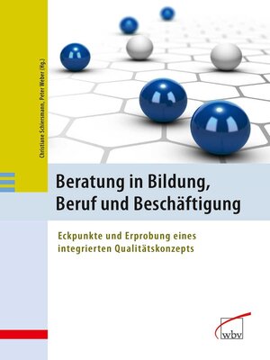cover image of Beratung in Bildung, Beruf und Beschäftigung